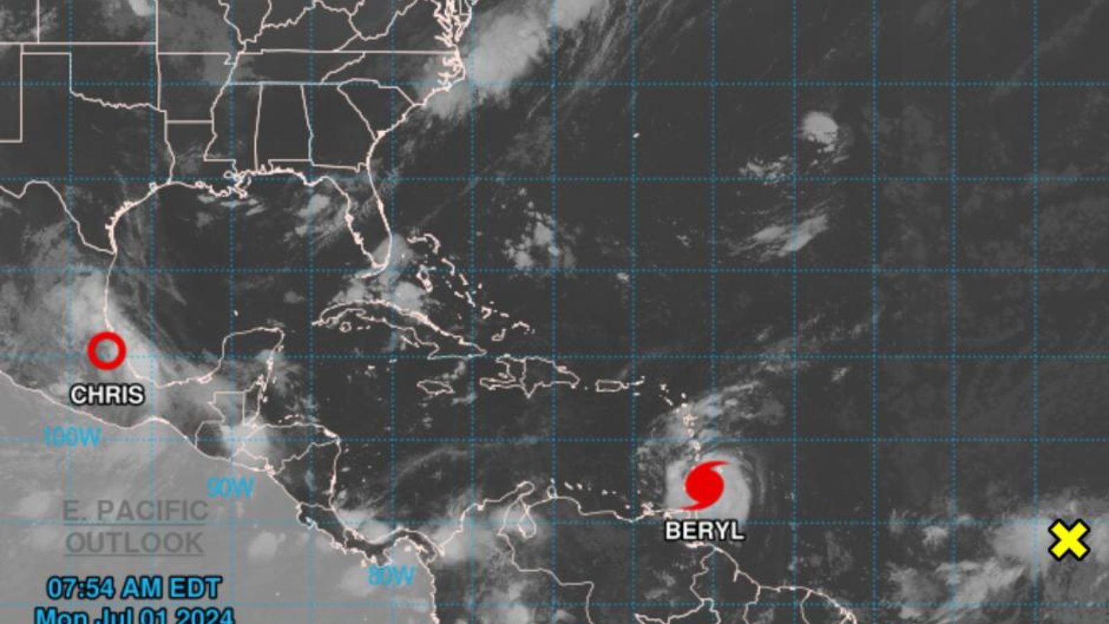 Insivumeh informa sobre la nueva tormenta tropical Chris