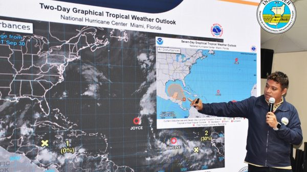 Onda del este traerá lluvias intensas al sur y centro de Guatemala la primera semana de octubre