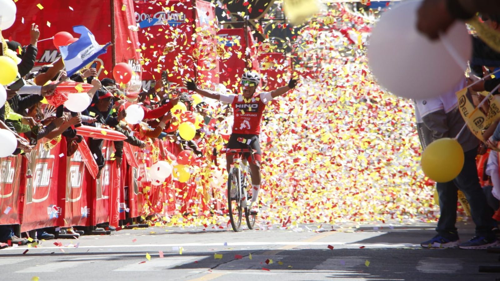 Cierre vehicular en Santa Catarina Pinula Inicia la 63 Vuelta Ciclística a Guatemala