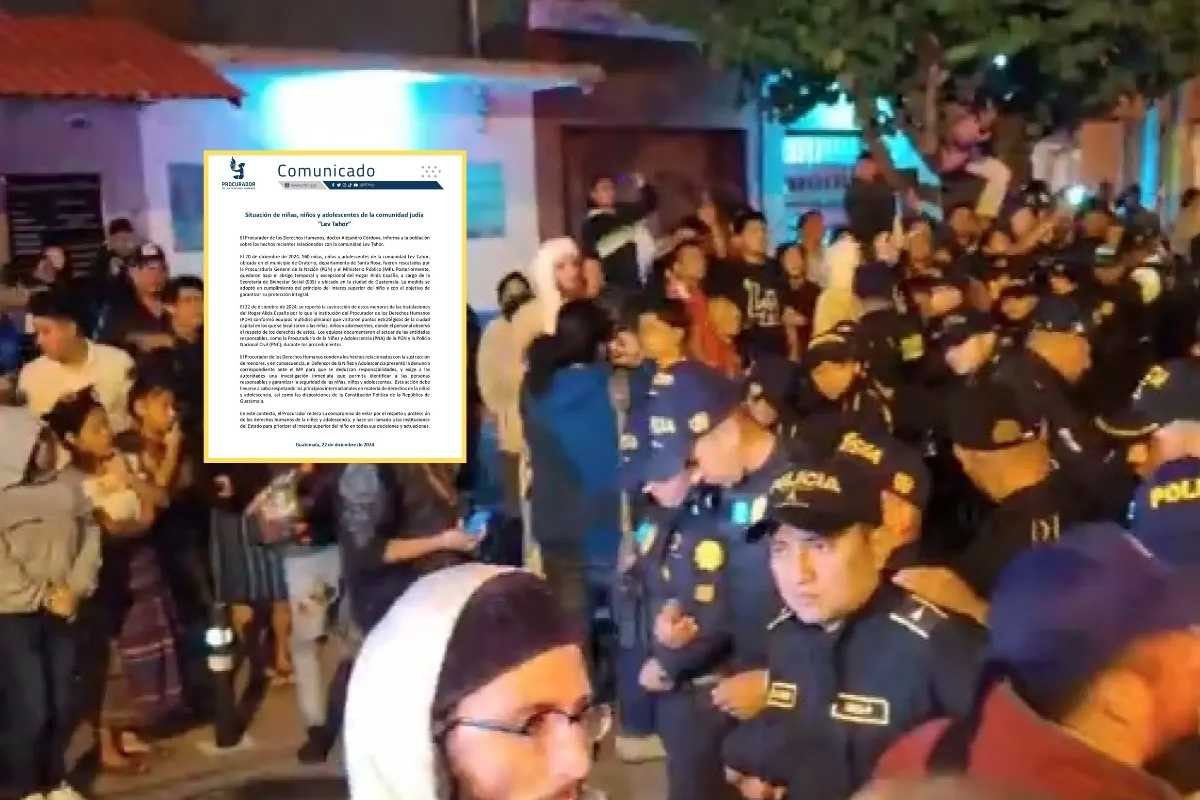 MP investiga intento de sustracción de menores rescatados de Lev Tahor