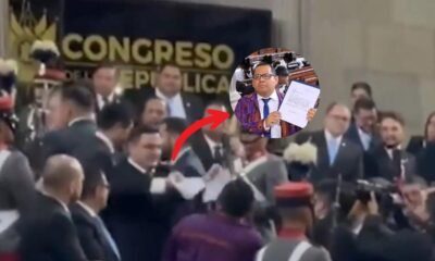 Diputado Chocooj presenta denuncia por incidente violento en el Congreso