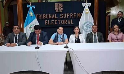 Magistrados del TSE retoman funciones; Blanca Alfaro entrega presidencia