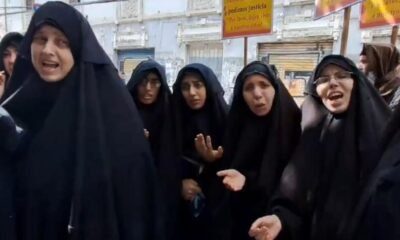 Miembros de Lev Tahor protestan frente al Congreso por resguardo de menores