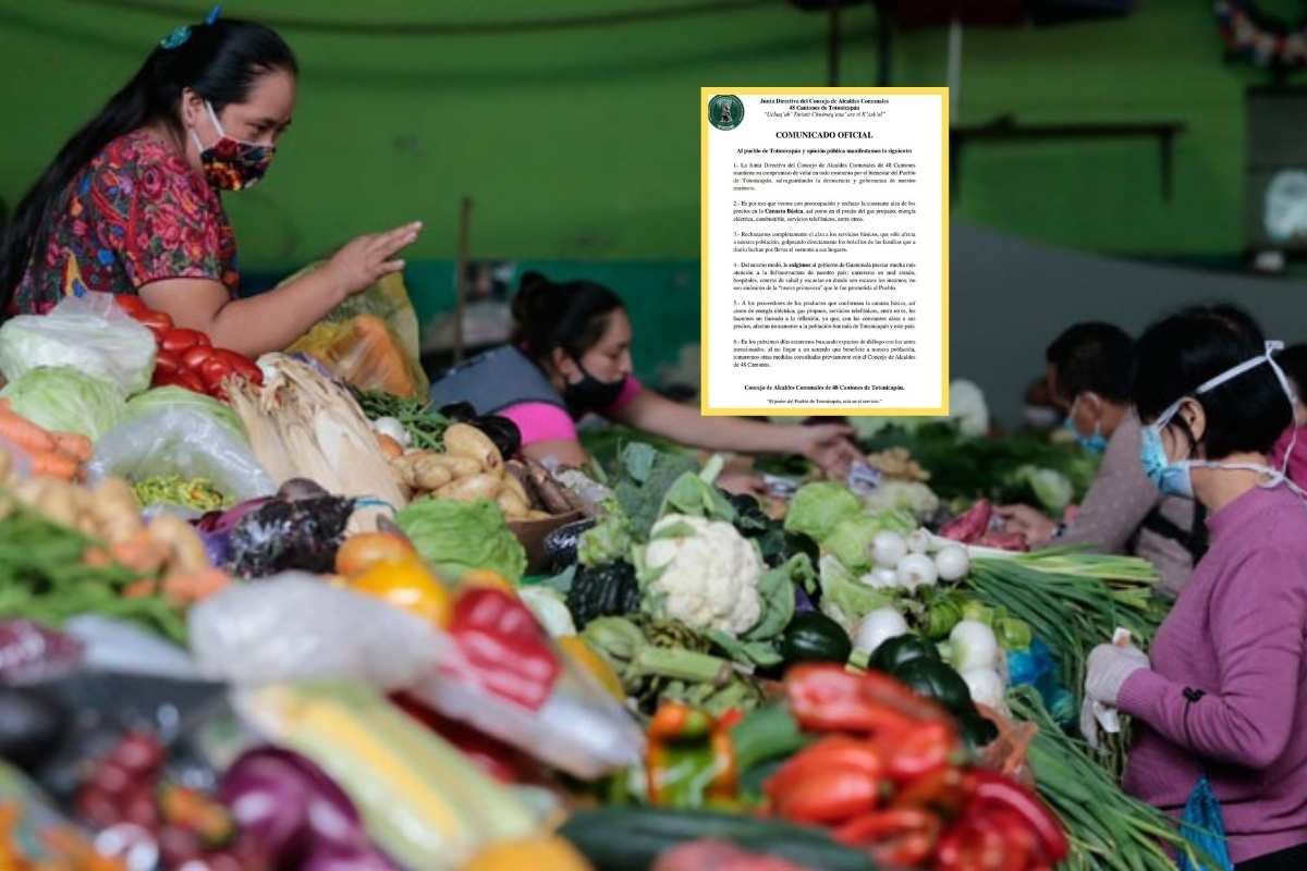 48 Cantones rechazan alza de precios y exigen soluciones al Gobierno de Guatemala