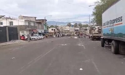 Caos vial en la capital por protesta de recolectores de desechos