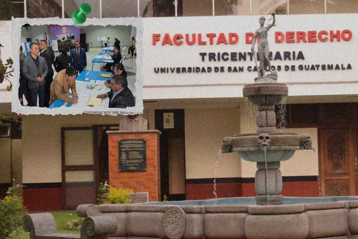 Fiscal Porras participa en elección para Decano de Derecho de la Usac