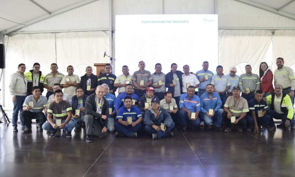 Progreso honra a sus pilotos líderes en 2024 por su excelencia en logística y seguridad vial