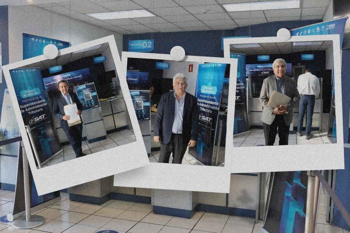 31 aspirantes compiten por liderar la SAT perfiles y señalamientos