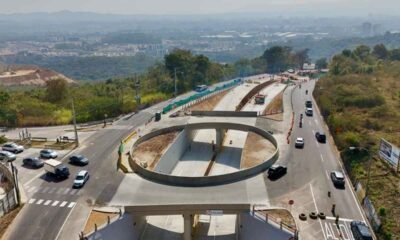 Así es el nuevo paso a desnivel en Mixco que será habilitado pronto