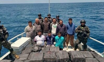 El Salvador detiene a presuntos narcos guatemaltecos con 1.3 toneladas de cocaína