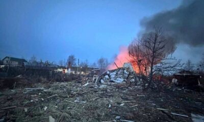 Ucrania ataca Rusia con drones en su mayor ofensiva antes de reunión con EE.UU.