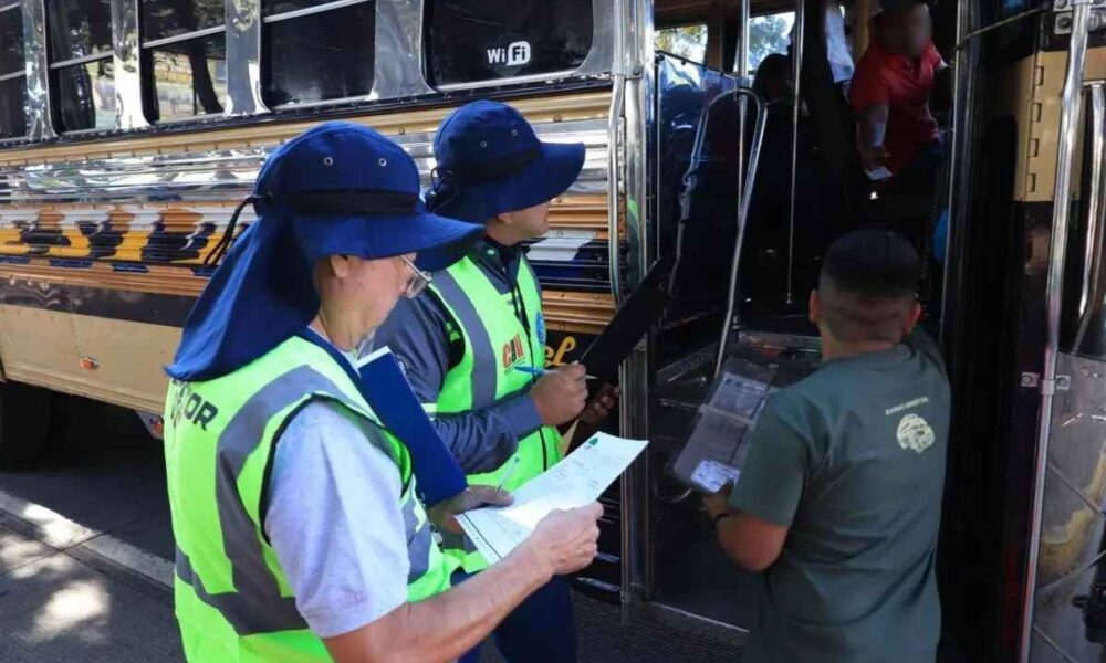 Buses piratas dominaron sanciones durante Semana Santa