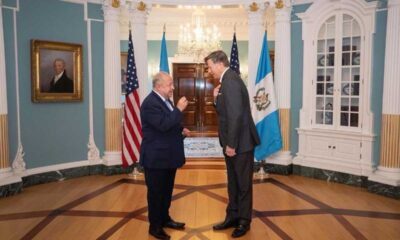 Carlos Martínez y Christopher Landau abordan relación bilateral en Washington