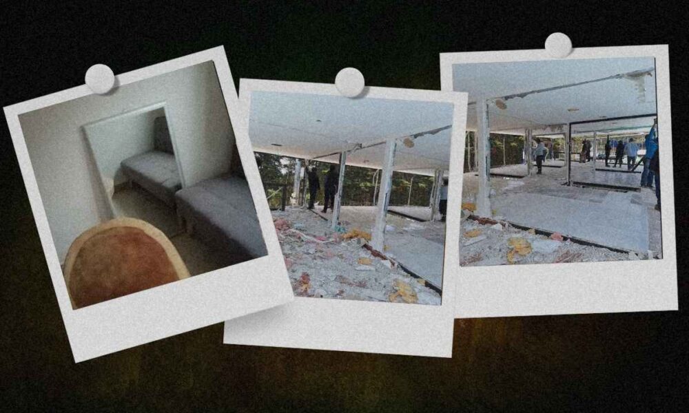 Derriban apartamentos de lujo en Pavoncito edificados para líderes de la MS