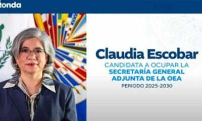 Embajadora guatemalteca es nominada para la secretaría adjunta de la OEA
