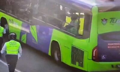 Encapuchados retienen autobús en Ciudad de Guatemala y provocan suspensión del Transmetro y TuBus