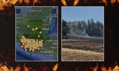 Guatemala en llamas Conred reporta incendios activos y 430 puntos de calor