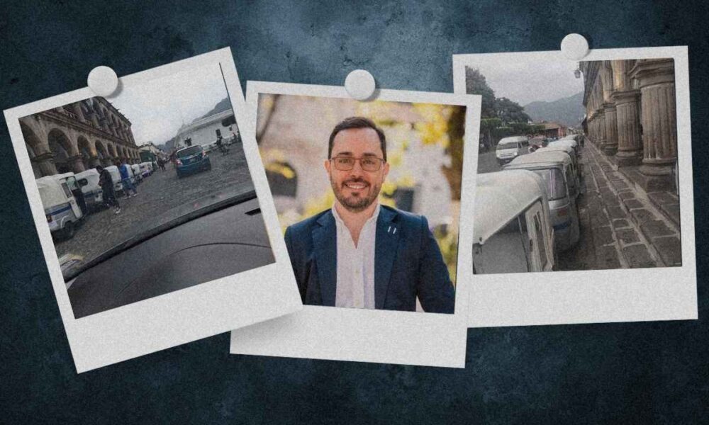 Mototaxistas exigen la renuncia del alcalde de Antigua Guatemala
