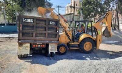 Suspenden obra de paso a desnivel en Petapa por incumplimientos y amenazas
