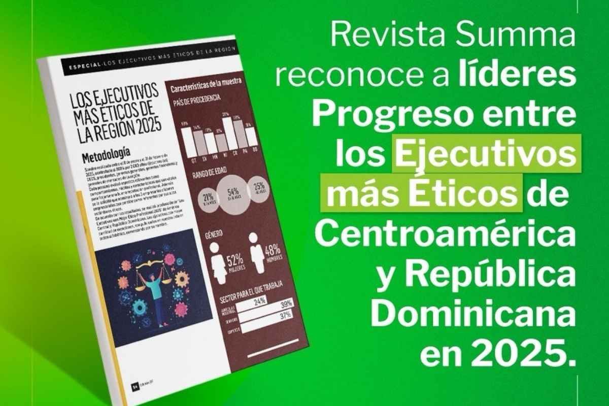 Ejecutivos de Progreso destacan por su ética empresarial en 2025