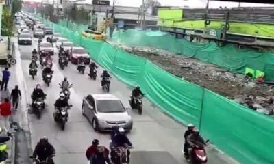 PMT activa monitoreo aéreo por cierre en Calle Martí