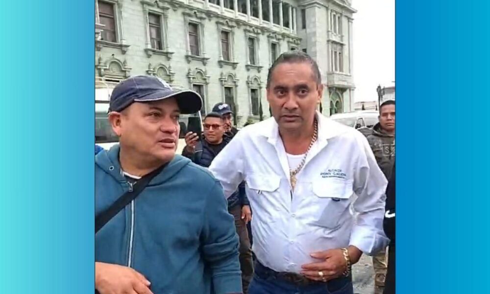 Alcalde de San Pedro Necta respalda protesta docente con víveres pese a órdenes judiciales
