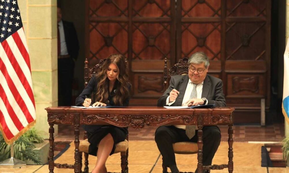 Gobiernos de Guatemala y EE. UU. acuerdan acciones contra el crimen transnacional