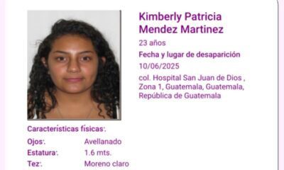 Kimberly Méndez es localizada tras días desaparecida; hospital niega que haya ingresado
