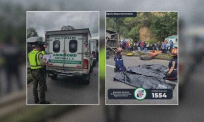 Tragedia en Tecpán tres mujeres mueren tras choque entre bus y tráiler
