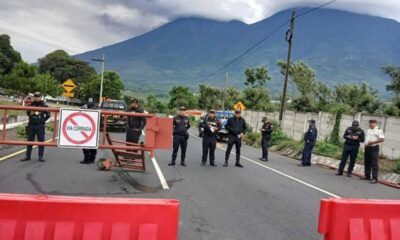 Volcán de Fuego activa alerta cierran Ruta Nacional RN-14