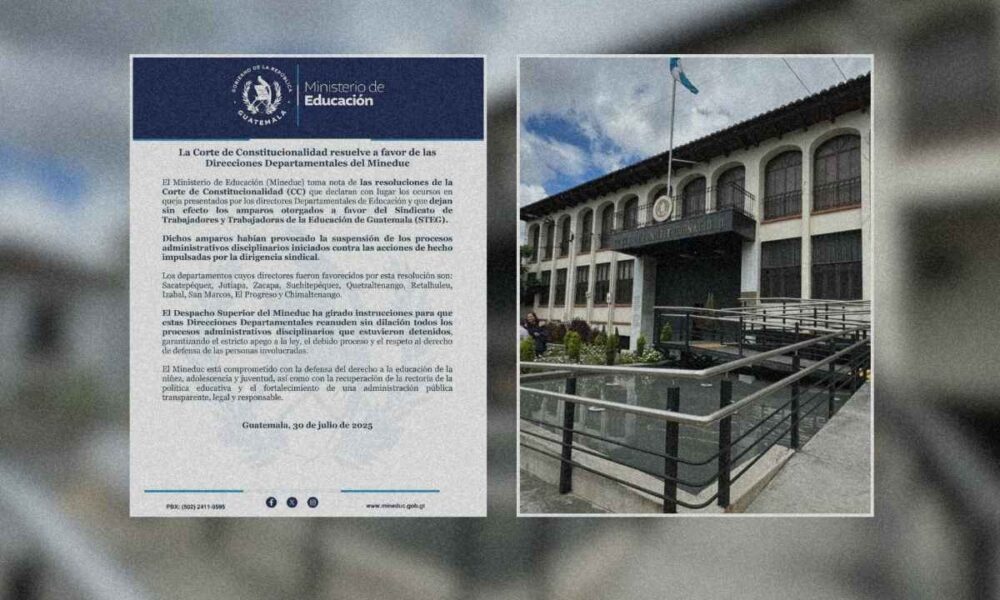 CC anula amparos del STEG y avala sanciones contra maestros en paro