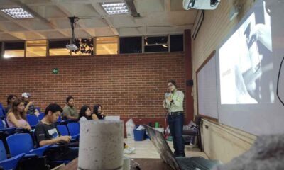 Estudiantes reinventan el cemento como arte en taller creativo