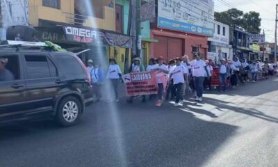 Marcha docente llegará este lunes a la Plaza de la Constitución; autoridades alertan posibles complicaciones viales