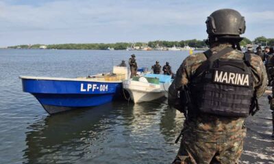 Interceptan embarcaciones con presunto cargamento ilícito en el Pacífico guatemalteco