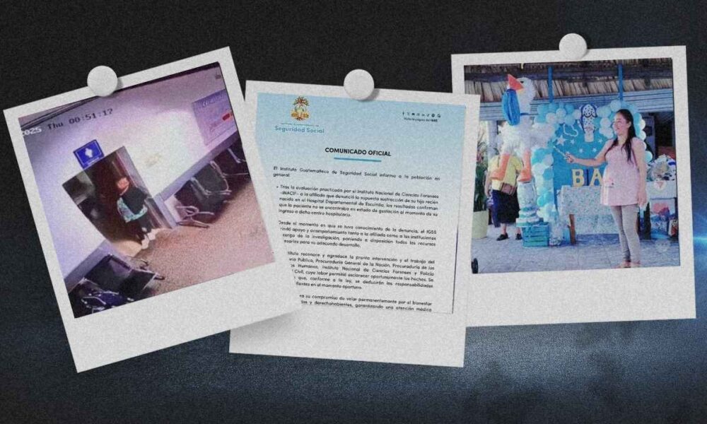 MP descarta desaparición de bebé en hospital del IGSS Escuintla