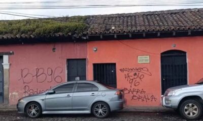 Pintas en Antigua Guatemala tras partido de fútbol contra Alianza FC