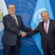 Arévalo sostiene encuentro con el secretario general de la ONU