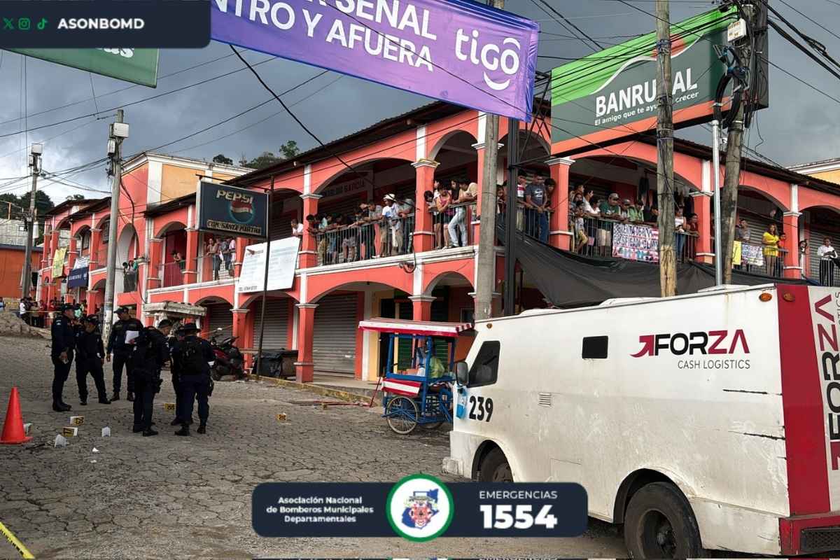 Cuatro muertos en asalto a vehículo de valores en San José El Rodeo, San Marcos