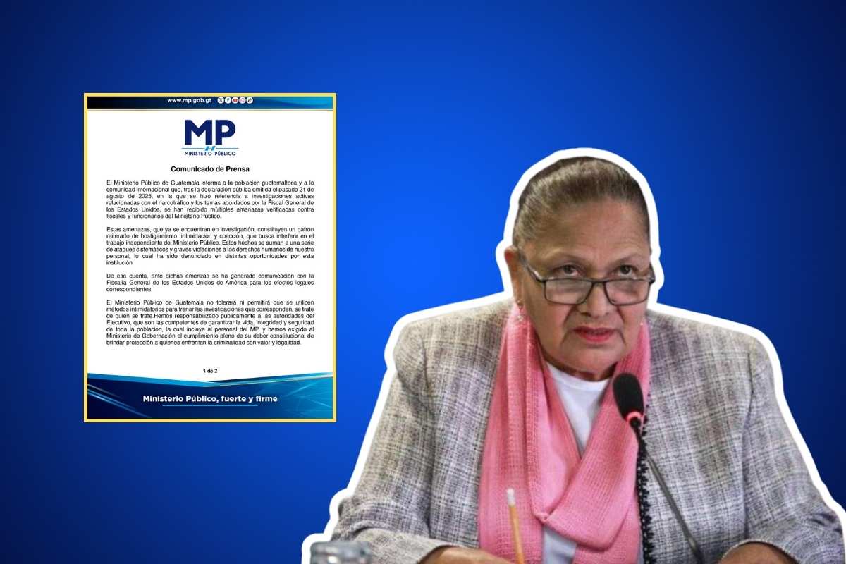 MP denuncia amenazas tras investigaciones de narcotráfico