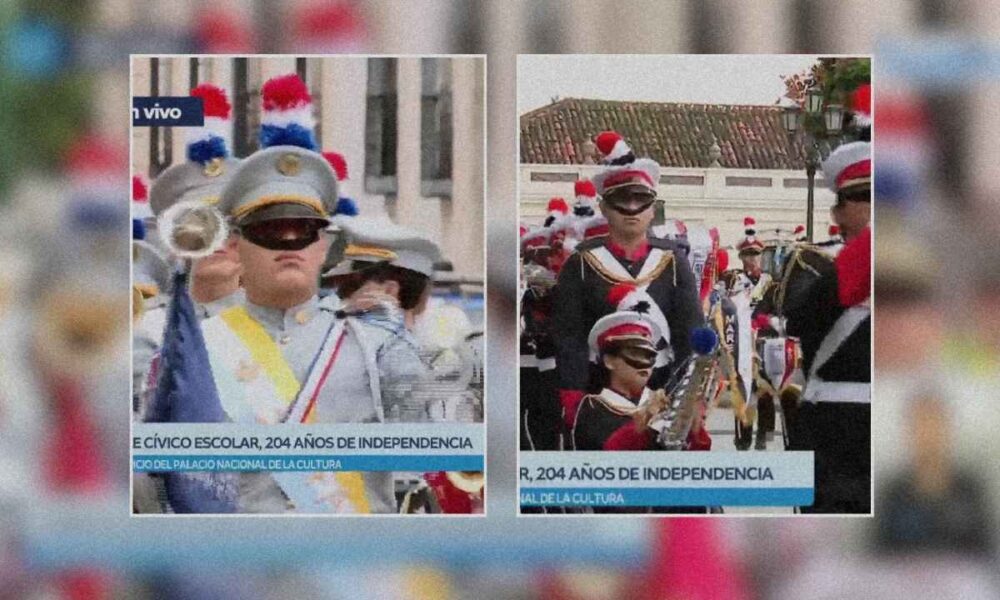 Más de 100 bandas escolares llenan de música y color el Centro Histórico en el Desfile de Independencia