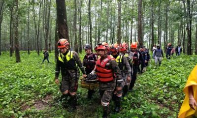 Padre e hijo son arrastrados por un río en Suchitepéquez