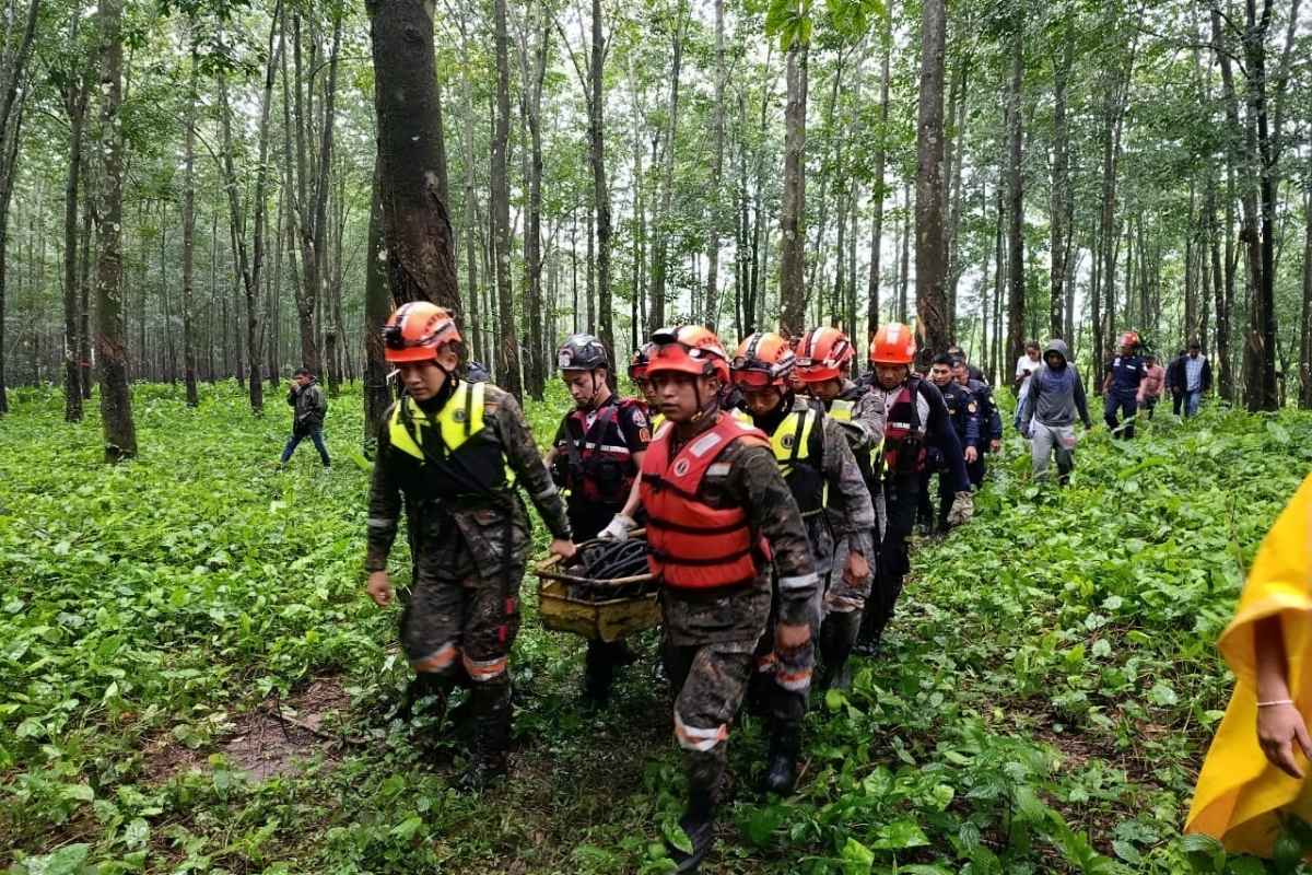Padre e hijo son arrastrados por un río en Suchitepéquez