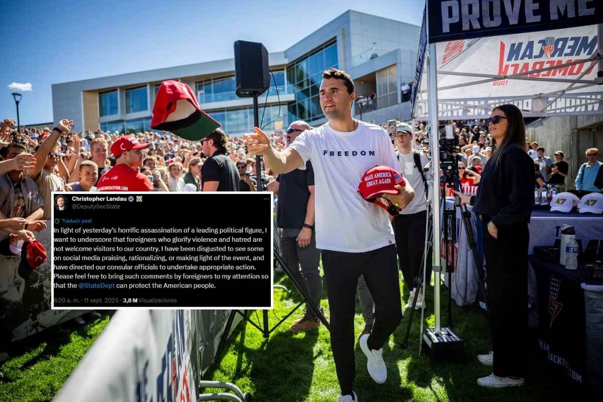 Subsecretario de Estado condena expresiones de burla hacia asesinato de Charlie Kirk