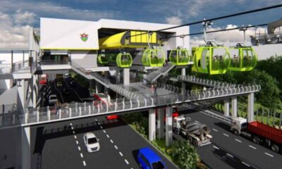 Aerómetro transporte por cable conectará Mixco con la zona 9 capitalina