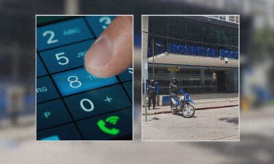 Amenaza telefónica activa protocolos en Hospital Roosevelt