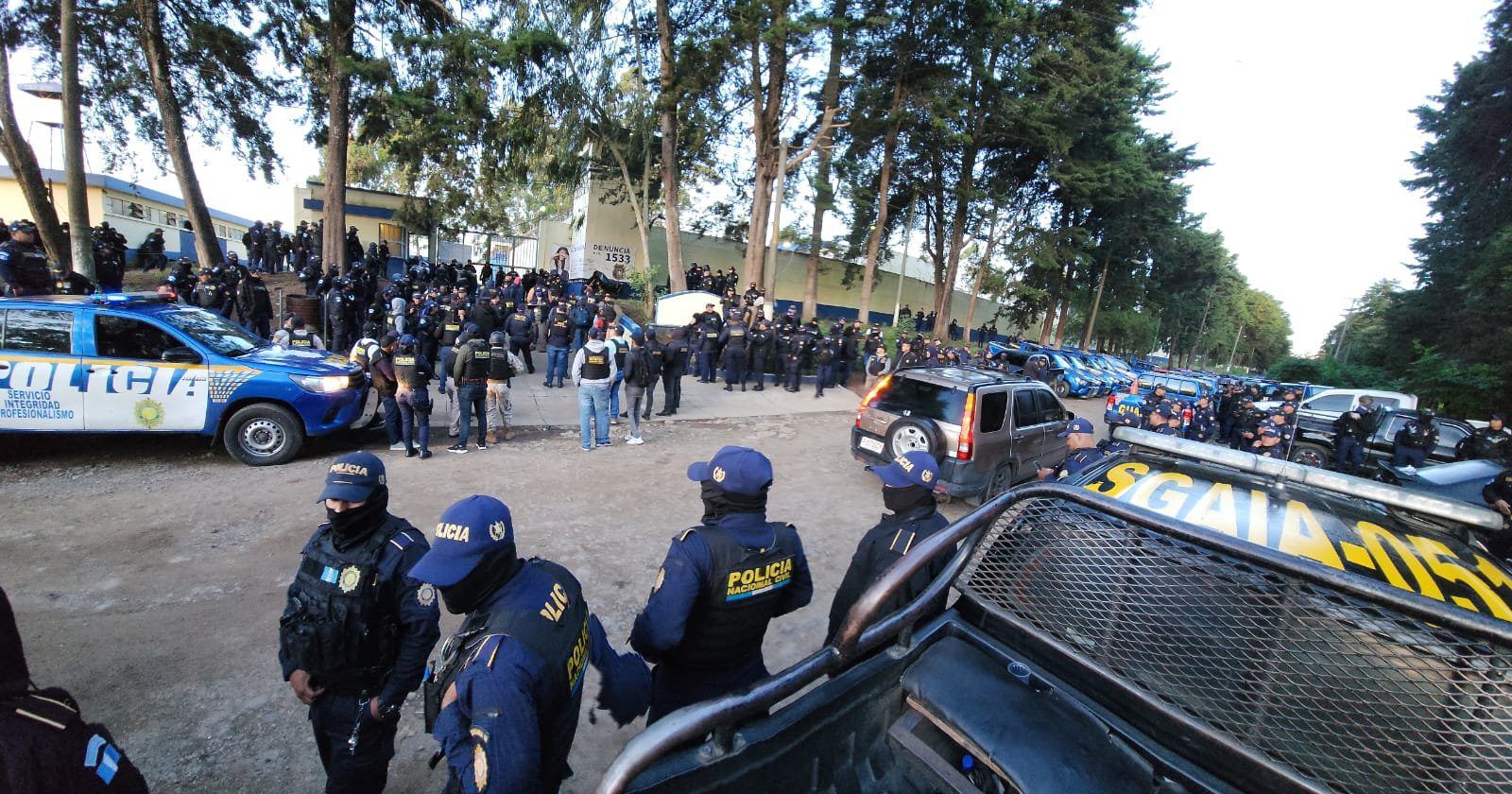 Capturan a 23 guardias y giran orden de captura contra exministro de Gobernación por fuga en Fraijanes II