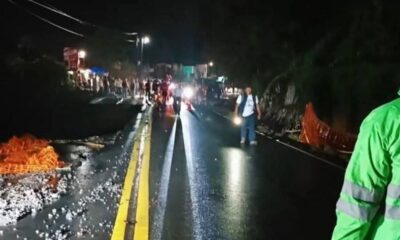 Covial atiende emergencia vial en la ruta Cito Zarco por daños causados por lluvias