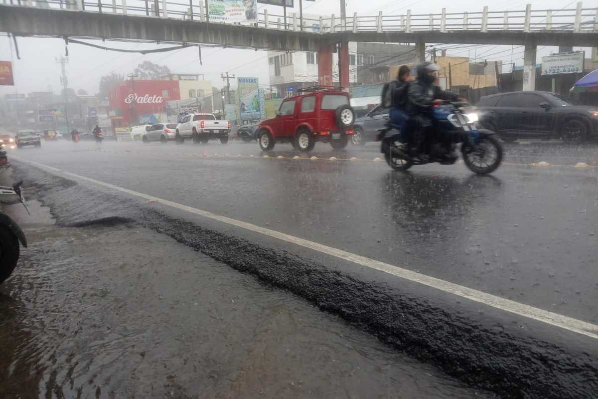 Lluvias continuarán en Guatemala durante el fin de semana y el lunes 20 de octubre