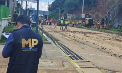 MP investiga posible negligencia en derrumbe del km 24.5 de carretera a El Salvador construcciones sin licencia bajo la lupa