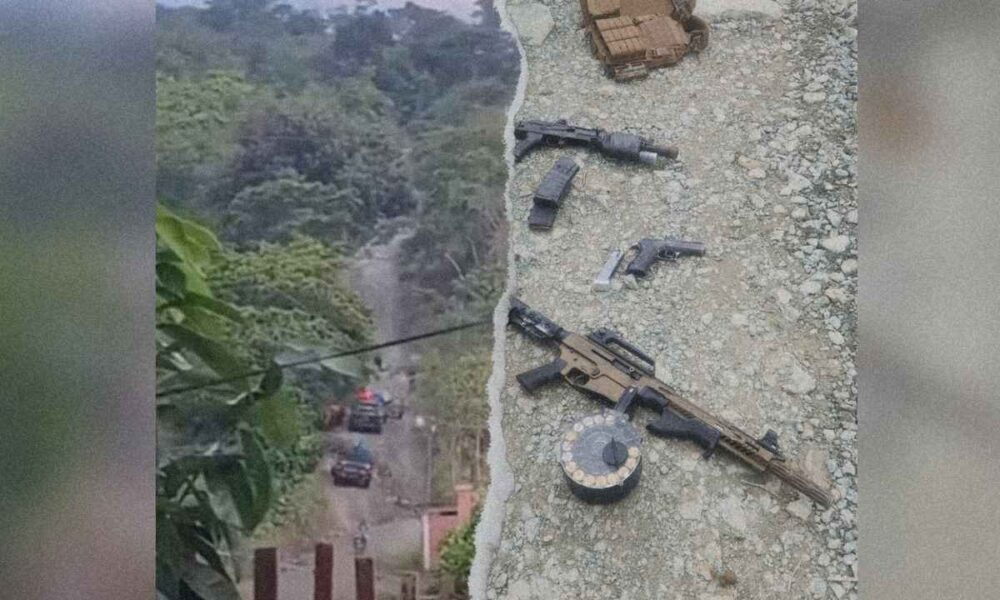 Video revela intensa persecución y tiroteo entre la PNC y grupo armado en Izabal
